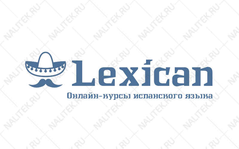 Пример логотипа Лексикан, онлайн курсы